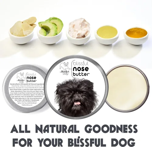 Vista 2 de The Blissful - Manteca hidratante para combatir nariz seca en perros, Affenpinscher