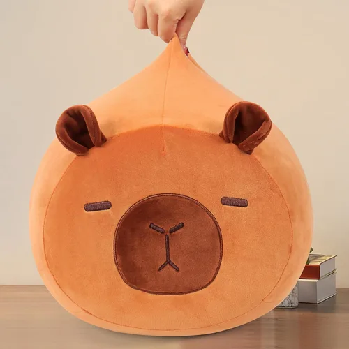 Vista 7 de Wepop Capybara - Peluche de 20 pulgadas, lindo peluche de Capybara, almohadas de peluche, regalos para niños, adultos, niños y niñas