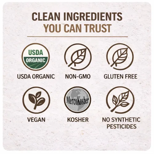 Vista 5 de Semillas orgánicas de chía negra de 4 libras a granel – Superalimento Omega-3 con alto contenido de fibra, sin OMG, sin gluten, veganas, kosher