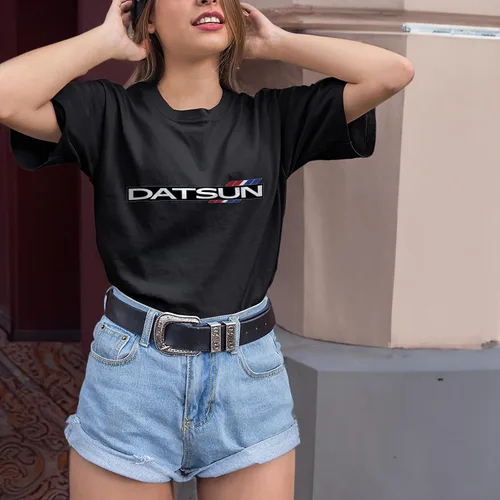 Vista 3 de Camiseta Datsun Big Shirt 510 Unisex Emblema Familiar Manga Regalo para Hombres Corto Niño Evento Mujeres Amigo Novedad Niña Camisetas Camiseta