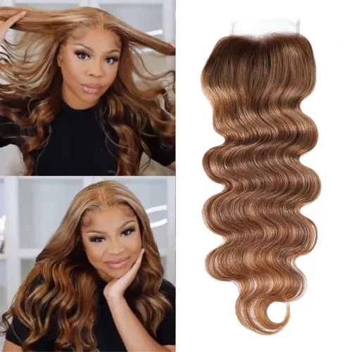 Vista 23 de UNICE - 3 extensiones de cabello humano ondulado marrón castaño ombre, brasileño, remy, 8, 10, 10 pulgadas, extensiones de cabello humano ondulado
