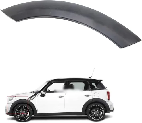 Vista 8 de Riloer Moldura de cubierta de guardabarros para guardabarros, compatible con Mini Cooper 2002-2008, parte trasera izquierda superior
