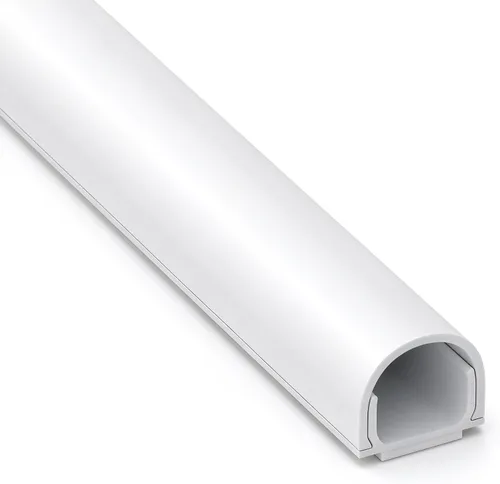 Vista 24 de ZhiYo Ocultador de cable de 34 pulgadas para 2-4 cables de TV de pared, 1.4 Blanco