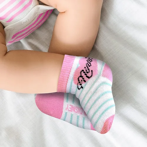 Vista 2 de Disney Paquete de 10 calcetines para bebé, niñas Minnie Mouse, multicolor, 0-24 meses