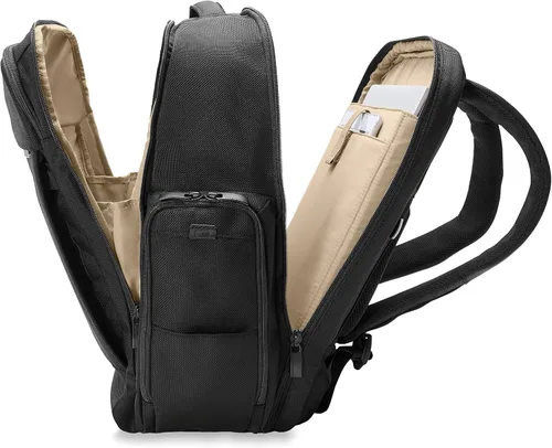 Vista 11 de Briggs & Riley Mochila Traveler, color negro, Negro