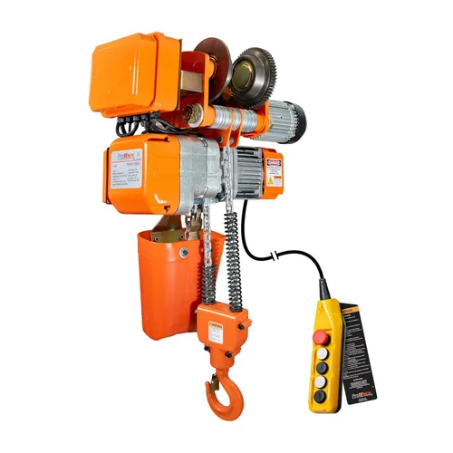Vista 10 de Prowinch 1/2 tonelada 1100 lb polipasto de cadena eléctrico 110V Power Carro de haz