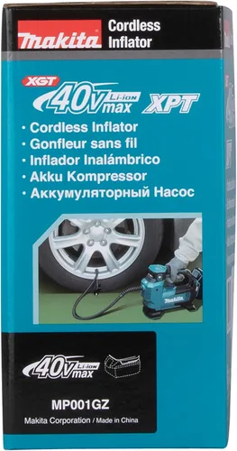 Vista 21 de Makita Compresor MP001GZ 11.1 bar 40V máx. (sin batería y cargador), gasolina