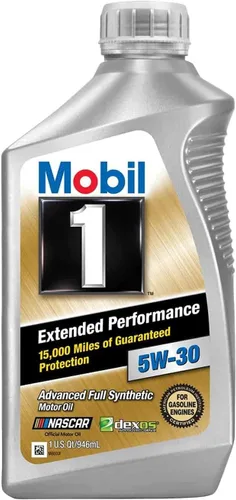 Vista 2 de Mobil 1 98KE65 5W-30 Aceite de Motor Sintético de Rendimiento Extendido 1 Cuarto (Paquete de 2)
