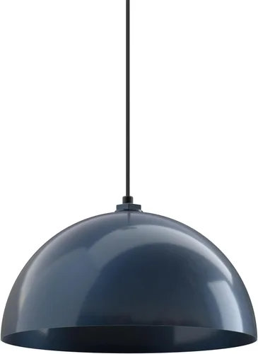 Vista 119 de Steel Lighting Co. Melrose - Lámpara colgante Montada en el techo Cúpula redonda de 18 pulgadas Estilo moderno contemporáneo de granja