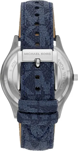 Vista 3 de Michael Kors - Reloj de cuarzo Slim Runway de acero inoxidable para hombre