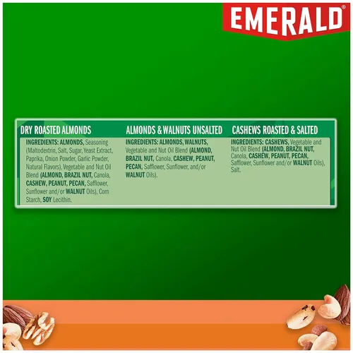 Vista 6 de Emerald Nueces, paquete variado de 100 calorías, 18 unidades (paquete de 2)