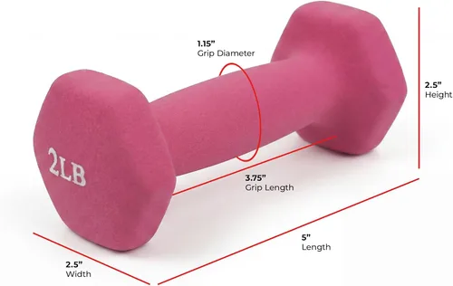 Vista 8 de Sunny Health & Fitness - Mancuerna de neopreno.