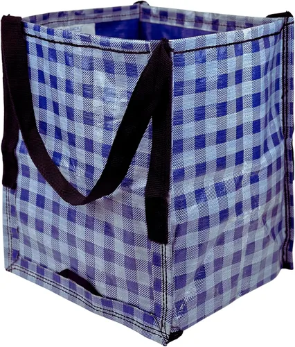 Vista 26 de DURASACK Bolsa de Almacenamiento de Servicio Pesado con Cremallera Superior de 22 Galones, Bolsa de Mudanza de Polipropileno Tejido Resistente Combo