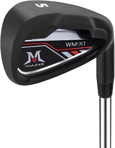 Vista 8 de MAZEL WM-X1/2 Hierros individuales para palos de golf para hombres 1,2,3,4,5,6,7,8,9, Pitching Wedge, Approach Wedge, Sand Wedge con ejes