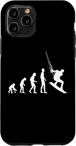 Vista 10 de iPhone 15 Kitesurf Evolution Kitesurfing Kitesurfer Funny Case