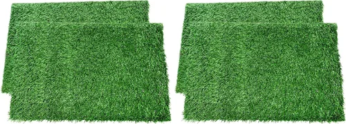 Vista 10 de LOOBANI - Almohadillas de césped para que los perros orinen, césped artificial, repuesto de césped artificial para orinal de cachorros