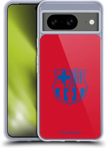 Vista 69 de Head Case Designs Funda de gel con licencia oficial del FC Barcelona Barca Crest Patterns [protección de grado militar] compatible con Google Pixel 3
