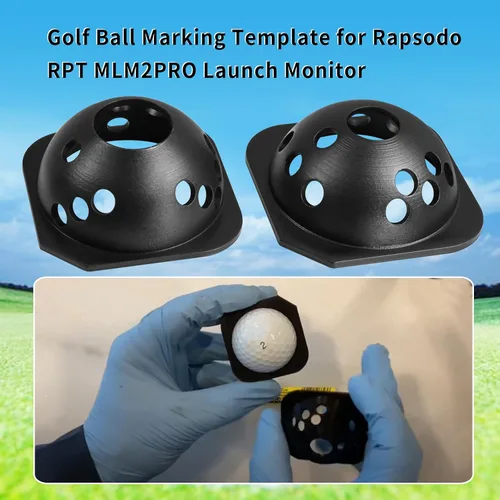 Vista 2 de Plantilla de marcado de pelota de golf para monitor de lanzamiento Rapsodo RPT MLM2PRO