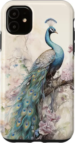 Vista 8 de Peacock Cute Bird Nature Garden Case for iPhone 17