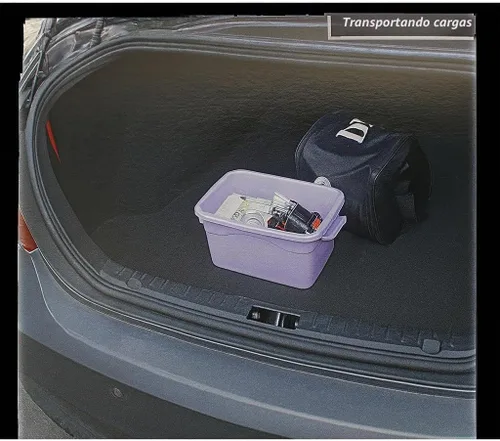 Vista 8 de Dependable Industries - Tapete antideslizante premium para maletero de automóvil, forro de carga universal cortable que protege contra la suciedad