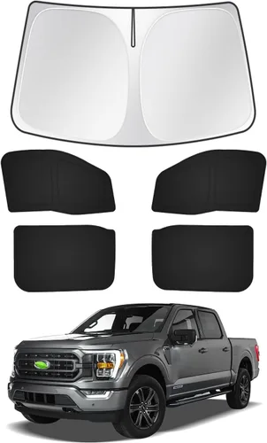 Vista 14 de Canvcle Parasol para parabrisas para Tesla modelo Y/3 2017-2025 2026 (compatible con modelos 2025 Y Juniper/2024 Modelo 3 Highland), parasol grueso