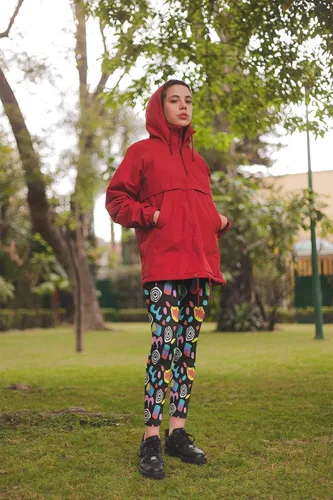 Vista 6 de sissycos - Leggings suaves como la seda y elásticos para mujer, con estampado salpicado artístico y estilo de años ochenta