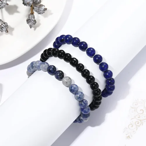 Vista 8 de GIEIWIW Healing Bracelet for Women Anxiety Crystal Bracelet Chakra Beaded Bracelets Calming Stretch Bracelet Rose Quartz Crystals Healing Stones