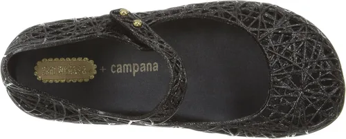 Vista 5 de mini melissa Mini Campana Zig ZAG VI Mary Jane - Zapatos planos unisex