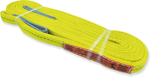 Vista 16 de Correas de elevación de 2 capas 1" x 4 pies de eslinga trenzada para protección de árboles 1 paquete de correa de tela resistente para aparejo