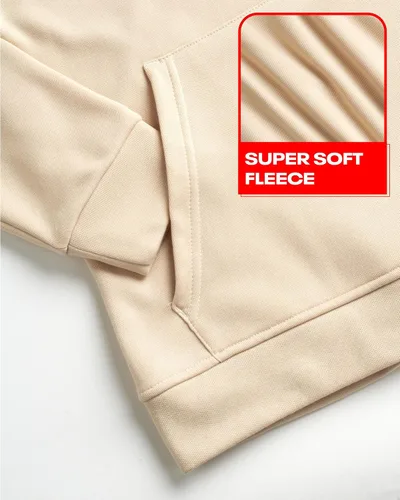 Vista 5 de Reebok Sudadera para niños Sudadera con capucha Active Fleece Pullover (Talla 4-20)