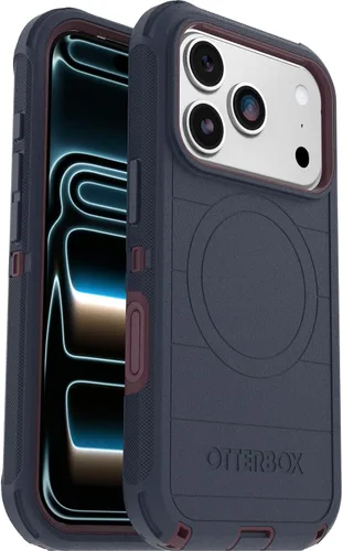 Vista 29 de OtterBox Funda para iPhone 17 Defender Pro Series - Negro - Funda para iPhone resistente, resistente y duradera, se ajusta a MagSafe