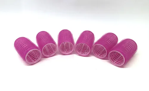 Vista 5 de PRO CURLS - Rodillos para el cabello de 1.2 a 1.25 pulgadas, 6 unidades (color surtido aleatorio)