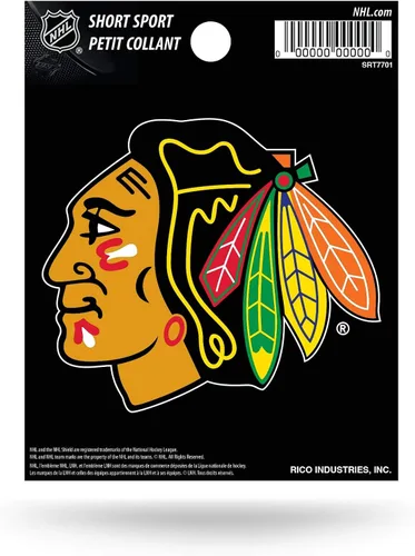 Vista 30 de Calcomanía deportiva corta de la NHL