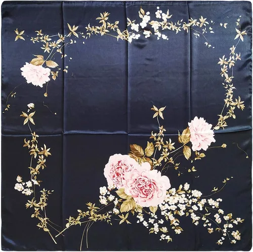 Vista 7 de vabovin Silk Like Head Scarf for Women Satin Printed Bandana for Hair Wrapping Fashion Accessory 35 Inch Square Hair Scarf