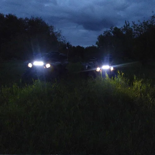 Vista 9 de AUXTINGS Barra de luz LED de trabajo de 12 pulgadas de 72 W con foco de inundación para todoterreno, para jeep, todoterreno, furgoneta, caravana