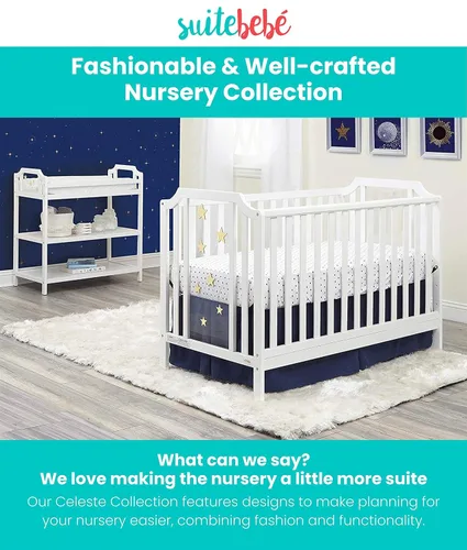 Vista 8 de Suite Bebe - Riel de protección Celeste para niños pequeños - Azul Marino