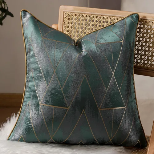 Vista 6 de vctops Funda de cojín decorativa abstracta gris de lujo, funda de cojín cuadrada suave para sofá, dormitorio, automóvil