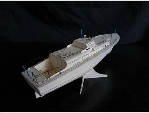 Vista 3 de OREL Modelo de papel KIT Servicio Tripulación Barco Proyecto 371 Almirante URSS 1950 1/50 137