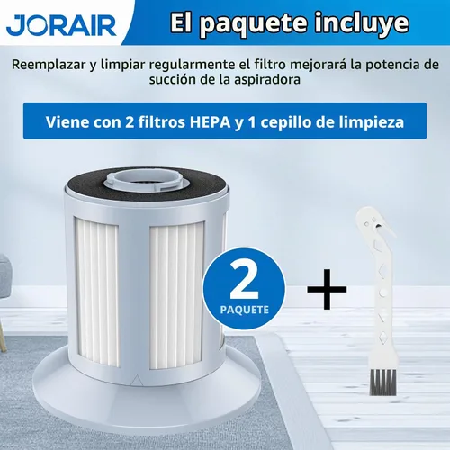 Vista 8 de Filtro de repuesto 2156A para aspiradora compatible con Bissell Zing 2156, 2156A, 2156E, 1665, 16652, 1665W Zing sin bolsa, comparar con la pieza