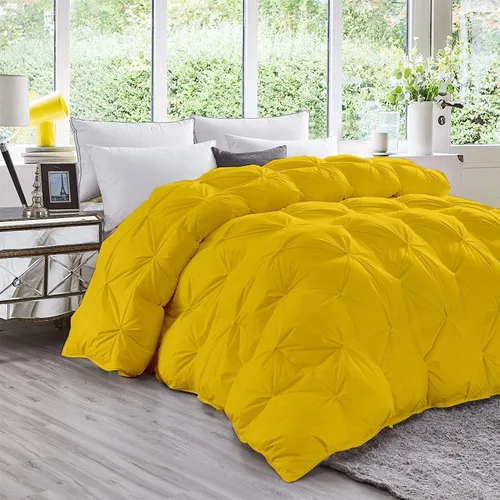 Vista 40 de Premium Collection - Edredón alternativo de diamante de 1600 hilos, tamaño individual XL, 68 x 92 pulgadas, 1 pieza para todas las estaciones