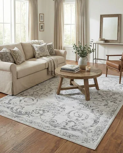 Vista 53 de Rugs.com Alfombra de la colección Finsbury, alfombra mediana de 2 x 3 pies, color beige, perfecta para salas de estar, comedores grandes, planos