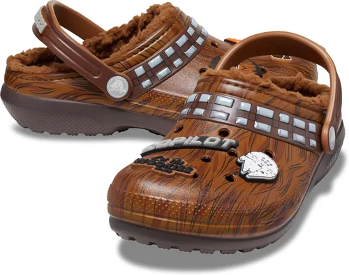 Vista 6 de Crocs Unisex-Child Star Wars Chewbacca Classic Lined Clogs