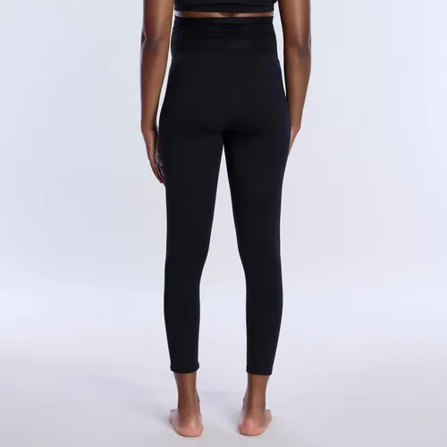 Vista 5 de Motherhood Maternity - Leggings elásticas para mujer, longitud completa, Secret Fit, para el vientre durante el embarazo Negro