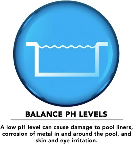 Vista 6 de Puri Tech Productos químicos pH Plus 5lb Bolsa resellable para piscinas y spas Aumento de pH Equilibrador 100% carbonato de sodio aumenta el pH