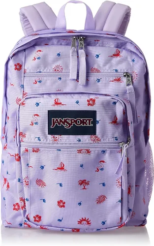 Vista 5 de Mochila JanSport Big Student, gris profundo, talla única.