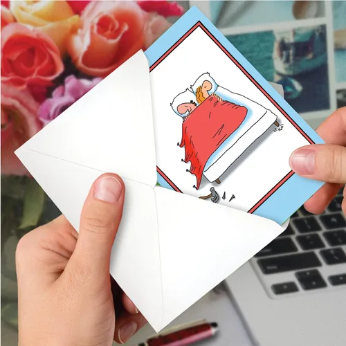 Vista 6 de NobleWorks Tarjeta de felicitación de aniversario español humorístico con sobre de 5 x 7 pulgadas (1 tarjeta) para parejas, marido, esposa, padres