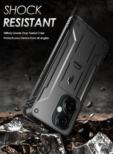 Vista 6 de Poetic Revolution - Funda para OnePlus Nord N30 5G, [probada contra caídas de grado militar de 20 pies], funda protectora resistente de doble capa a