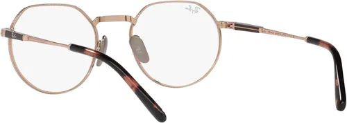 Vista 6 de Ray-Ban RX8265v Jack - Marcos redondos de titanio para gafas graduadas
