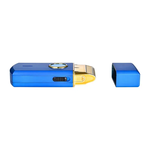 Vista 3 de StyleCraft Uno Cordless Single Foil Shaver, Mini Travel Size, Portable, Gold Titanium Premium Head, Turbocharged Motor