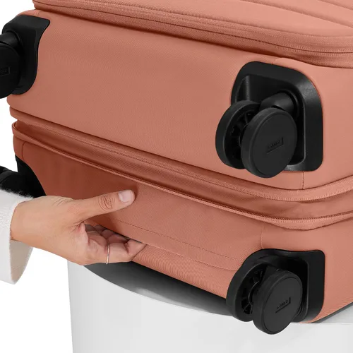 Vista 7 de Away Equipaje mediano Softside, Arcilla rosa.